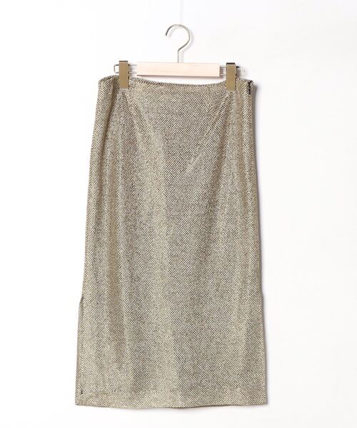 Lisiere 「Lisiere」 スカート 36 ゴールド レディース : ZOZOTOWN  