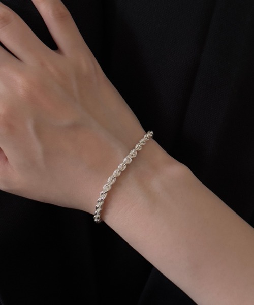 whoseA ブレスレット 「silver925」RopeChainBracelet/ ロープ