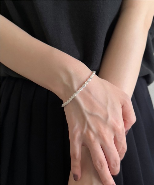 whoseA ブレスレット 「silver925」RopeChainBracelet/ ロープ