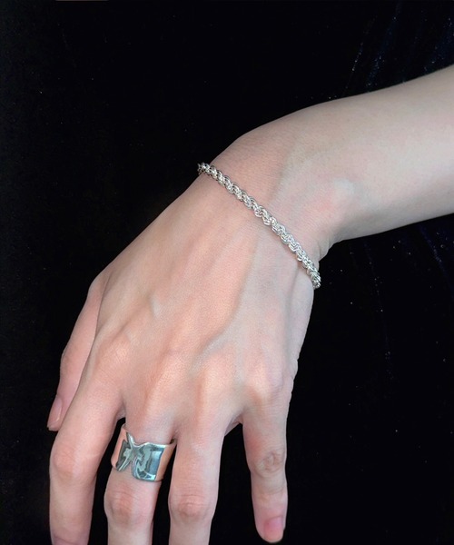 whoseA ブレスレット 「silver925」RopeChainBracelet/ ロープ