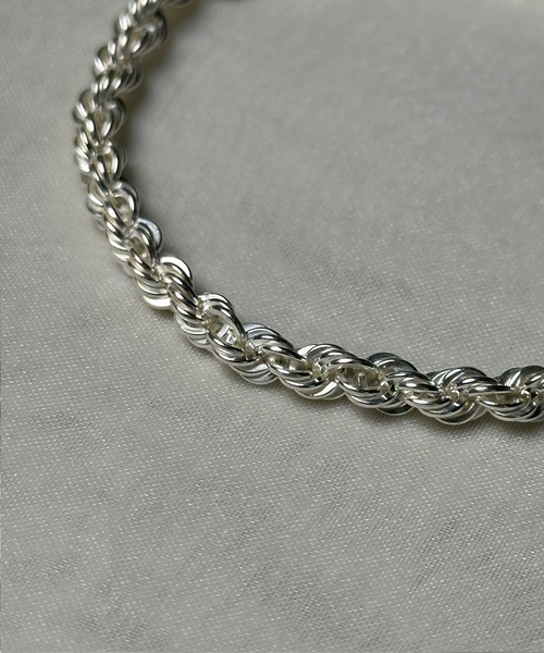 whoseA ブレスレット 「silver925」RopeChainBracelet/ ロープ
