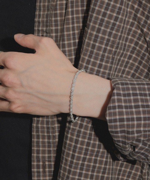 whoseA（フーシー） ブレスレット 「silver925」RopeChainBracelet