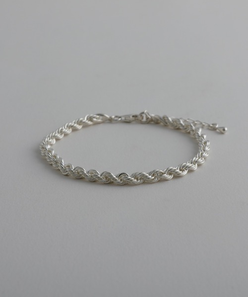 whoseA（フーシー） ブレスレット 「silver925」RopeChainBracelet