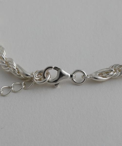 whoseA（フーシー） ブレスレット 「silver925」RopeChainBracelet