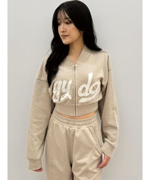 GYDA セットアップ GYDA（ジェイダ） スウェットパンツ ジャージ GYDAラメフレアパンツ