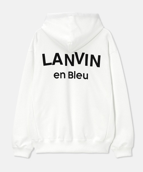 LANVIN en Bleu ランバン パーカー レディース オフホワイト LANVIN en Bleu パーカー 「LANVIN ESSENTIAL」THERESE