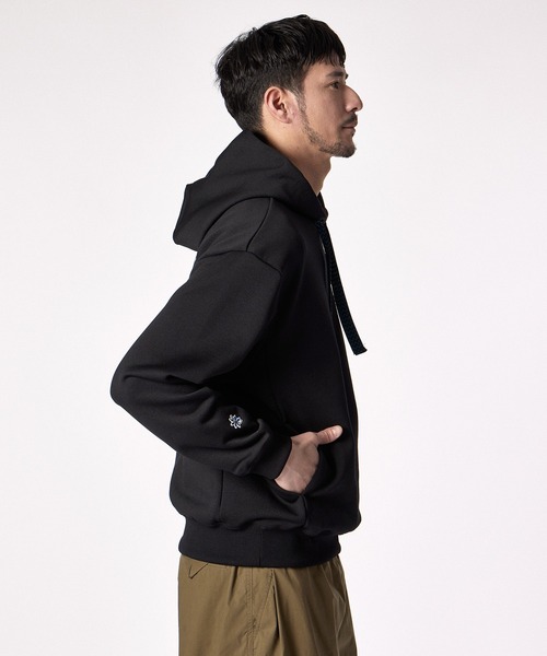 新品！ランバンオンブルー ☆黒レース！ナイロンブルゾン/パーカー/LANVIN LANVIN en Bleu - 新品！ランバンオンブルー ☆黒レース！ナイロン