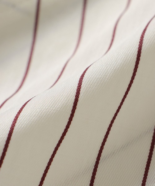 DRESSLAVE（ドレスレイブ） ブラウス シャツ asymmetry hem pinstripe