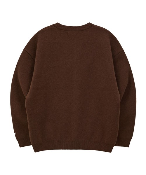 ニット セーター 「UNISEX」Wai Kei／MLTSアーガイルニット レディース メンズ WaiKei ニット セーター 「UNISEX」Wai Kei／イルカボーダー