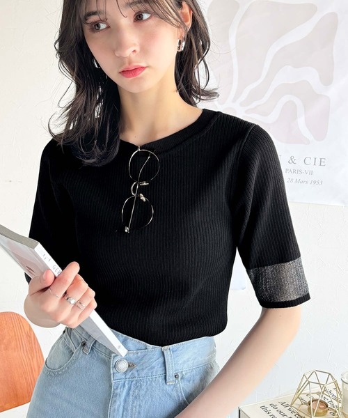 classicalelf（クラシカルエルフ） tシャツ 大人フェミニンな透け感