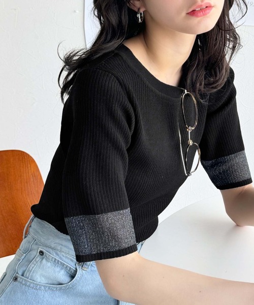 classicalelf（クラシカルエルフ） tシャツ 半袖 大人フェミニンな透け