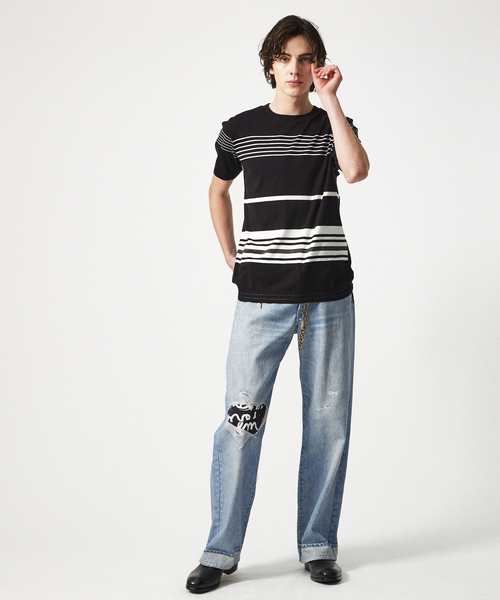 5351 POUR LES HOMMES ジーンズ 「40周年」RYOYA スタイリング ワイド