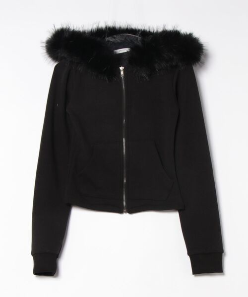パーカー 「nmtc+」fur zip up hoodie レディース : ZOZOTOWN