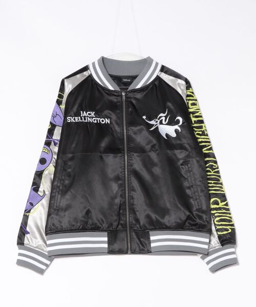 Disney スカジャン 「 」 エンブロイダリー L レディース