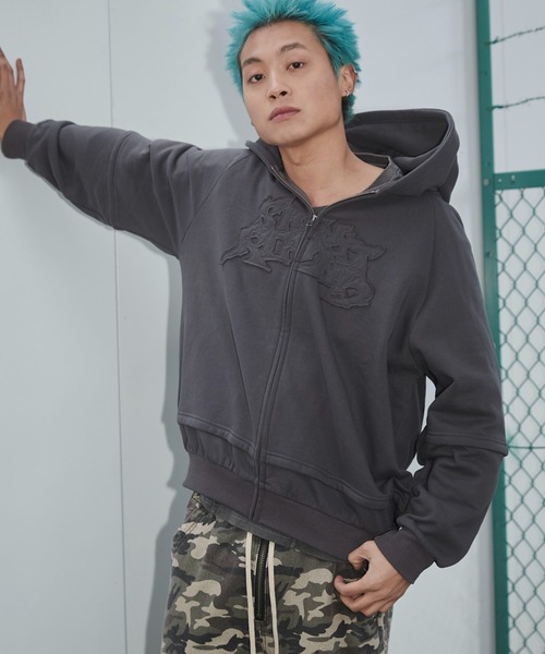 ABATHINGAPE ショートパーカー AAPE BY A BATHING APE｜エーエイプバイアベイシングエイプの