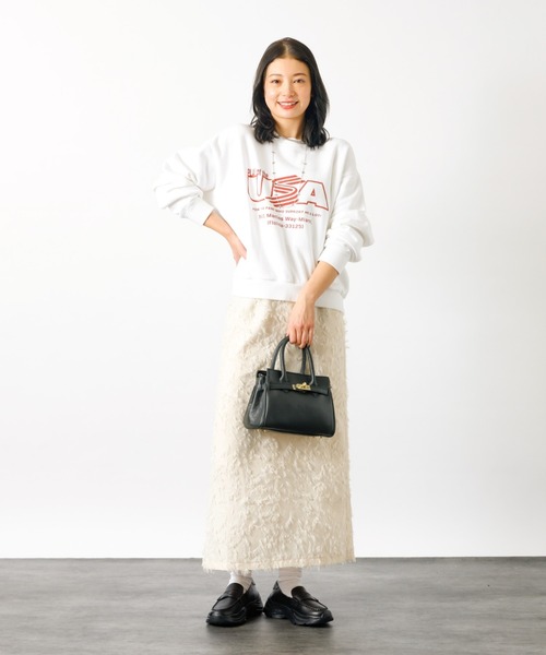 トレーナー スウェット 「JHANKSON x Le Melange」グラフィックトレーナー / クルー スウェット「WEB限定」 レディース メンズ トレーナー スウェット 「JHANKSON x Le Melange」グラフィック