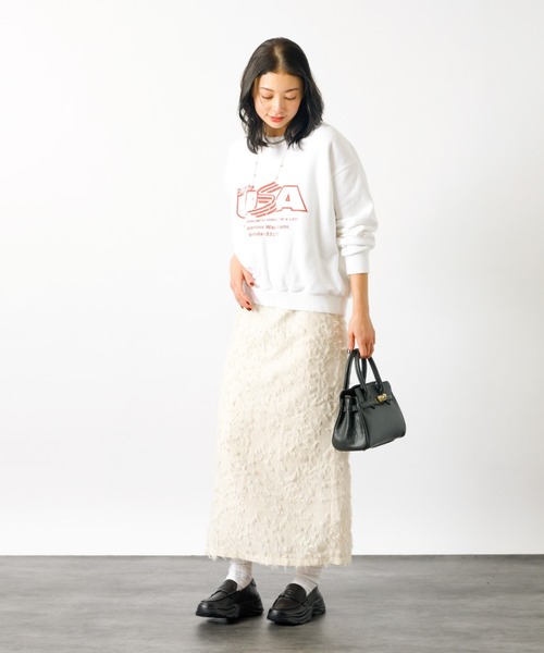トレーナー スウェット 「JHANKSON x Le Melange」グラフィック