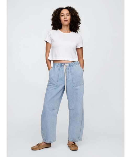 GAP ジーンズ デニム デニムパンツ ミッドライズ スーパーソフト