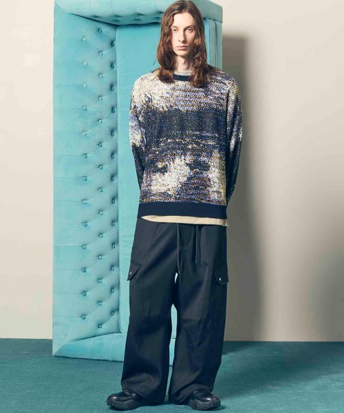 MAISON SPECIAL（メゾンスペシャル） カーゴパンツ 「UNISEX」Chambray