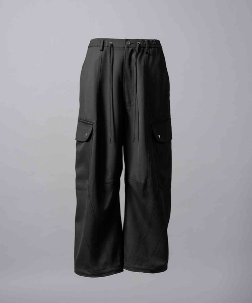 MAISON SPECIAL カーゴパンツ 「UNISEX」Chambray Wool Prime