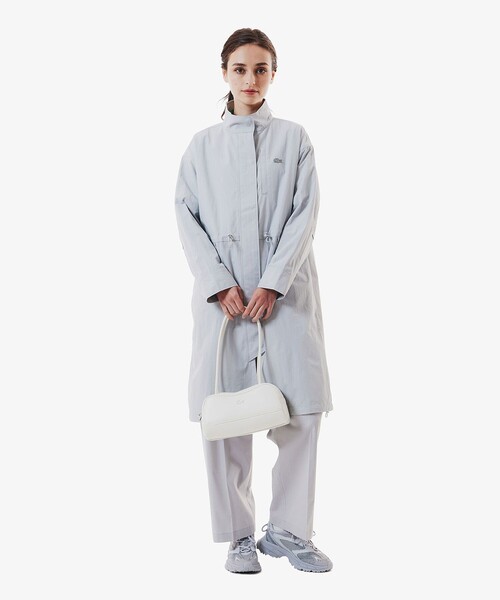 LACOSTE（ラコステ） トレンチコート コート 撥水 ナイロンタフタ