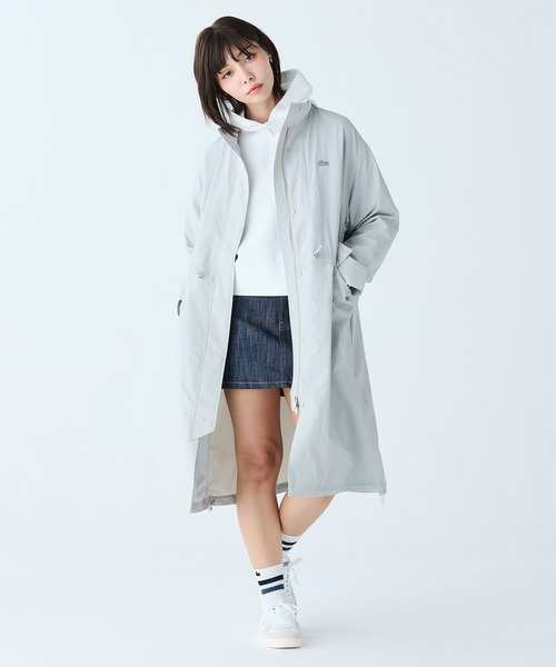 LACOSTE（ラコステ） トレンチコート コート 撥水 ナイロンタフタ