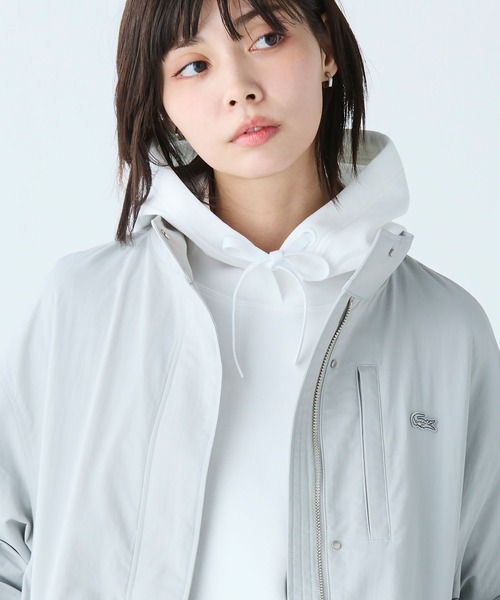 LACOSTE（ラコステ） トレンチコート コート 撥水 ナイロンタフタ