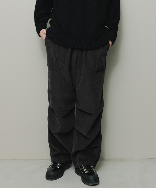 BAL マウンテンワイドパンツ BAL パンツ CORD WIDE MOUNTAIN PANT メンズ レディース