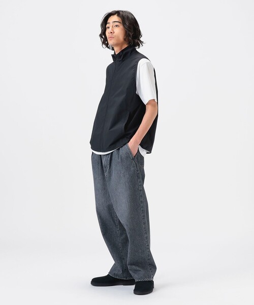 BEAMS メンズ　ジレ BEAMS HEART（ビームス ハート）キルティング ジレ 23AW