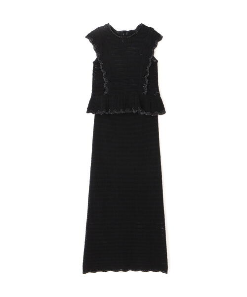 ワンピース クロッシェニットｓｅｔ　ｕｐ / 1215140402 | PROPORTION BODY DRESSING | 03