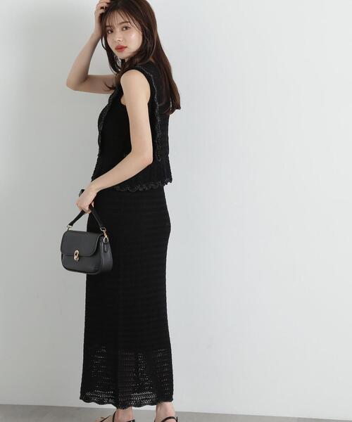 ワンピース クロッシェニットｓｅｔ　ｕｐ / 1215140402 | PROPORTION BODY DRESSING | 06