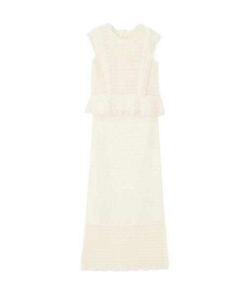 ワンピース クロッシェニットｓｅｔ　ｕｐ / 1215140402 | PROPORTION BODY DRESSING | 13
