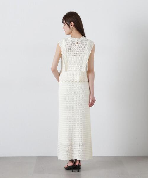 ワンピース クロッシェニットｓｅｔ　ｕｐ / 1215140402 | PROPORTION BODY DRESSING | 22