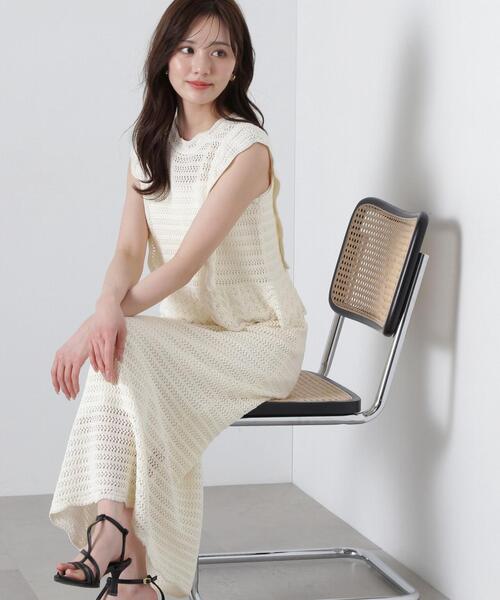 ワンピース クロッシェニットｓｅｔ　ｕｐ / 1215140402 | PROPORTION BODY DRESSING | 14