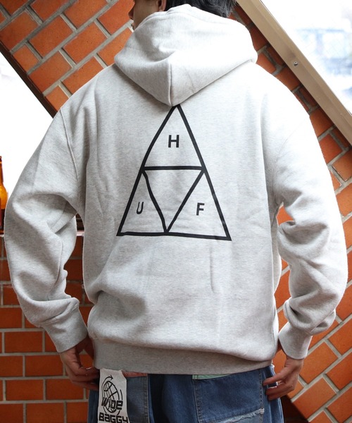 HUF（ハフ） パーカー ロゴプルオーバーフーディー メンズ レディース
