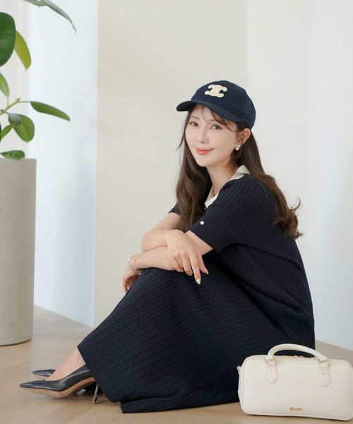 le reve vaniller ワンピース ケーブル ポロニット : ZOZOTOWN