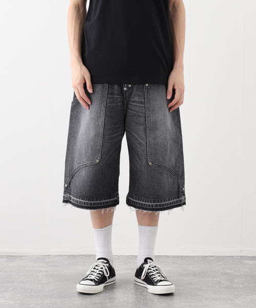 パンツ FAKE AS FLOWERS NEWCOMMUNE Denim Shorts FAF/エフエーエフ(Fake As Flowers/フェイクアスフラワーズ