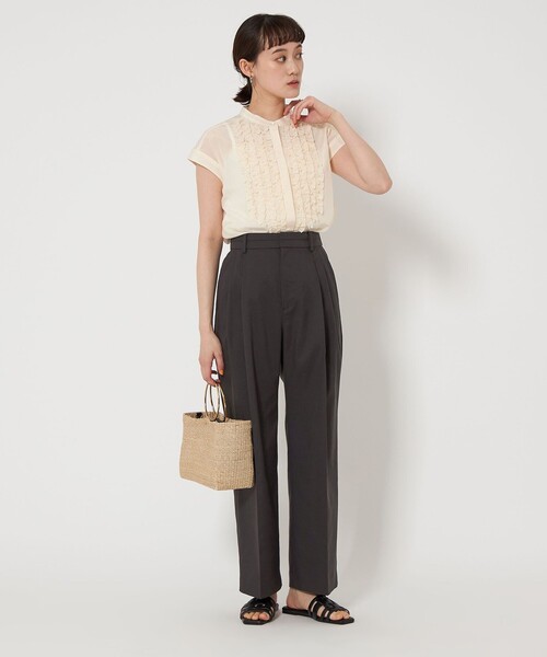 GREEN LABEL　ナロージャケット＆パンツ UNITED ARROWS green label relaxing TR ホップサック ナロー