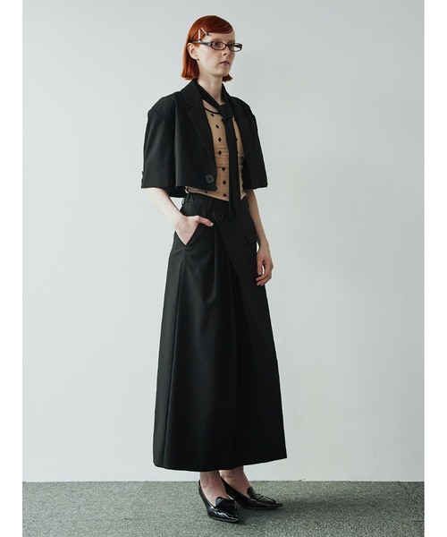 スカート Asymmetry Tiered Skirt FREAK'S STORE（フリークスストア）の「SOMETHING × FREAK'S