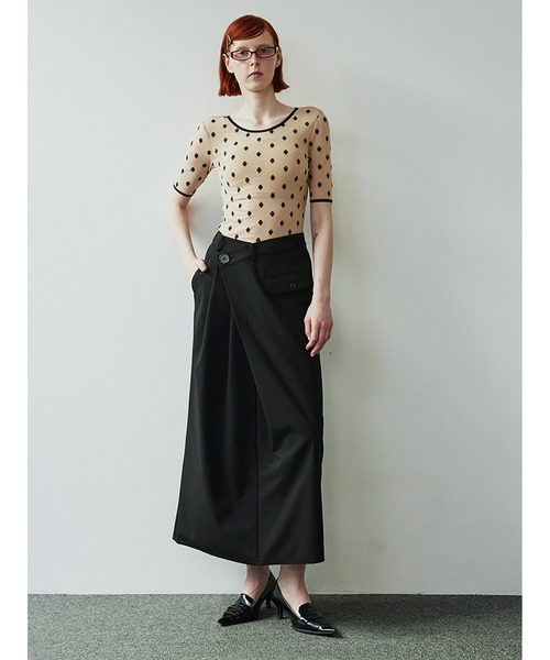 スカート SARRI SORIN スカート TR Tropical Asymmetry Maxi Skirt : ZOZOTOWN