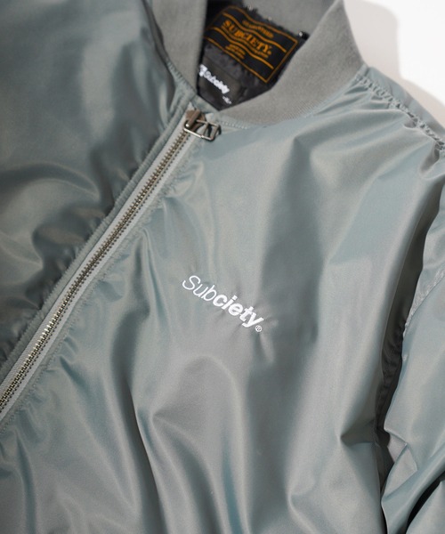 「Subciety」 ブルゾン X-LARGE オリーブ メンズ_画像8