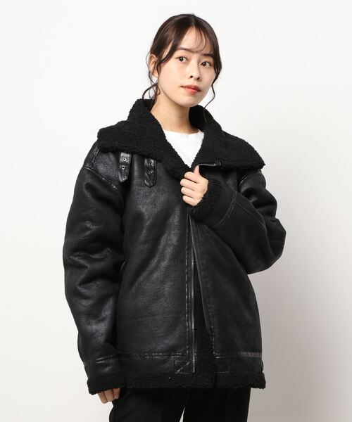 INASTUDIOS ZOO 「HALHAM」ジップアップブルゾン MEDIUM ブラウン
