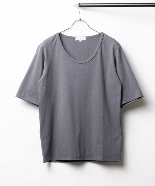 tシャツ 「スクープネック カットソー」 メンズ レディース : ZOZOTOWN