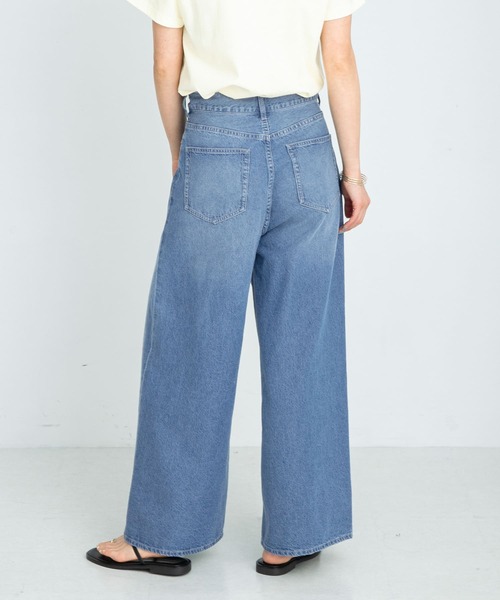 新品ライトオンスドロストワイドデニム34 アーバンリサーチサニーレーベル URBAN RESEARCH Sonny Label ジーンズ デニム デニムパンツ 「34