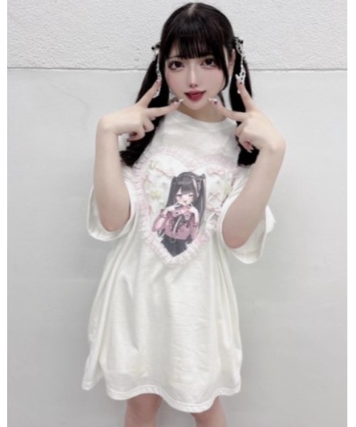 tシャツ ゆいみすコラボBIGTE レディース