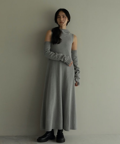 「ETRE TOKYO」 手袋 FREE グレー レディース_画像5