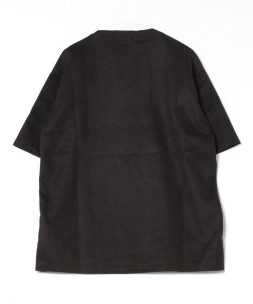 NO WAY STILL IN Tシャツ ブラック XLサイズ NO WAY tシャツ /ベロアタッチオーバーサイズプリントTシャツ メンズ