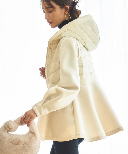 【値下げ】RUIRUE BOUTIQUE ルイルエブティック　ダウン　アウター RUIRUE BOUTIQUE（ルイルエブティック） ダウンジャケット LL ブルー