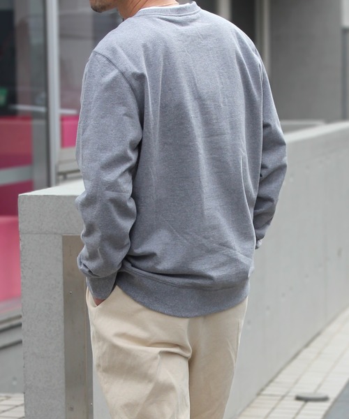 「THE NORTH FACE」 スウェットカットソー M アッシュグレー メンズ_画像9