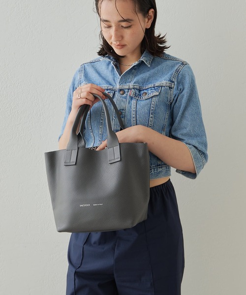 IACUCCI トートバッグ オペラ S CERVO/STAMPA INTERNA レディース